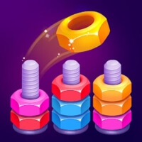 Nuts Puzzle Sort By Color Play